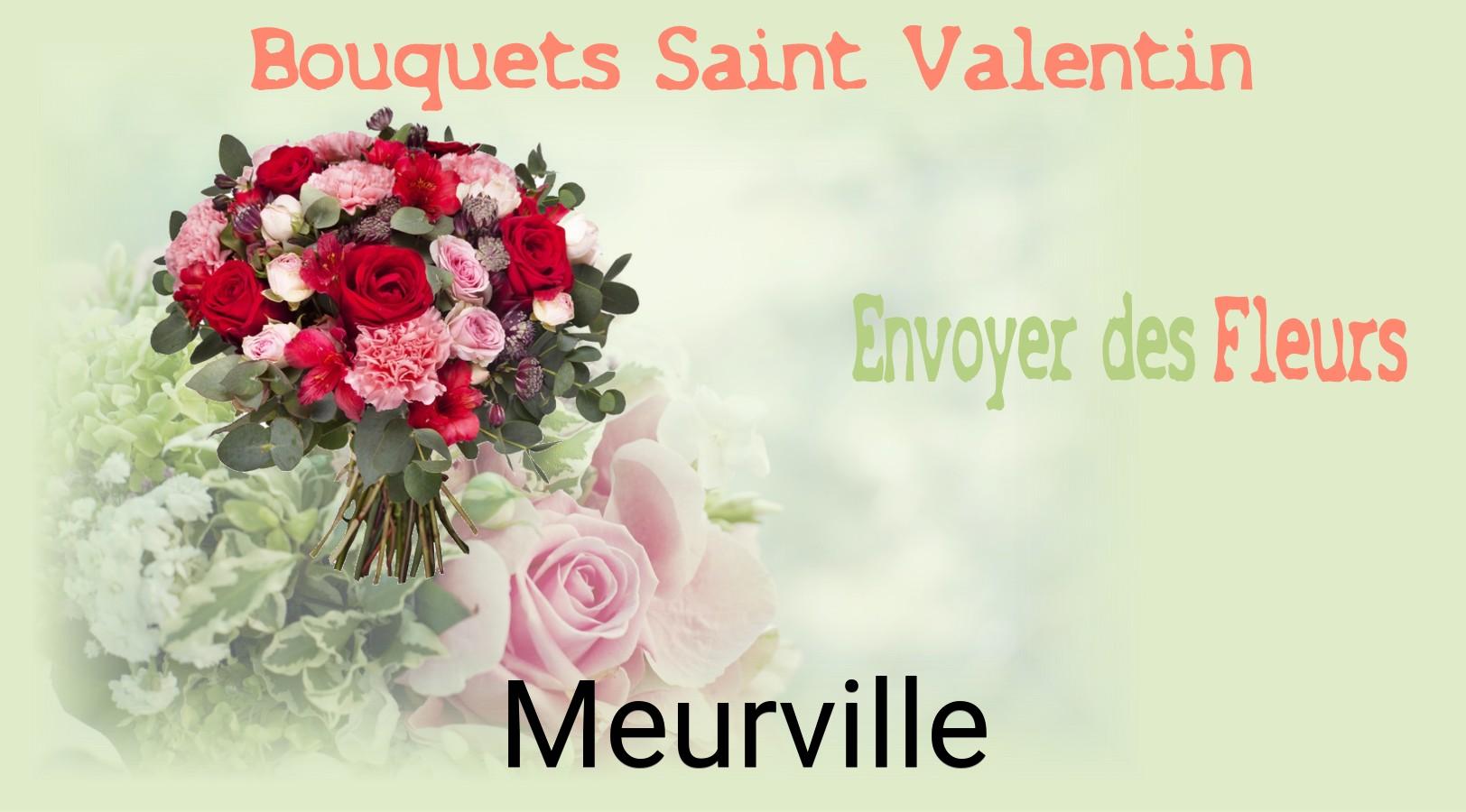 Roses de Saint-Valentin livrées à Meurville